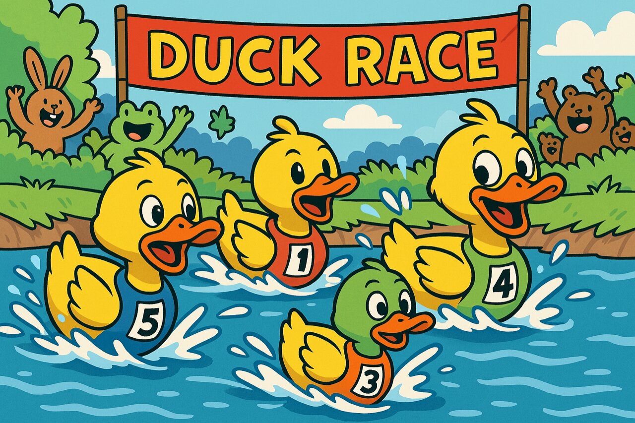 $5 Duck Race!